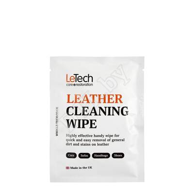 Салфетка для чистки кожи Leather Cleaning Wipe