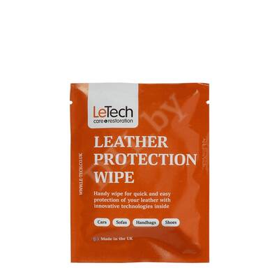Салфетка для ухода за кожей Leather Protection Wipe
