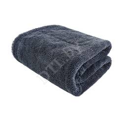 Duplex drying towel large Двухслойная микрофибра для сушки, Серая, PURESTAR 70х90см