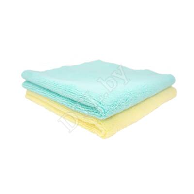 TWO FACE EDGE LESS BUFFING TOWEL Комбинированная супермягкая микрофибра PURESTAR 40 х 40 см, 2 шт