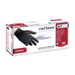 Одноразовые перчатки химостойкие. Reflexx R67-L. 5,5 гр. Толщина 0,11 мм.