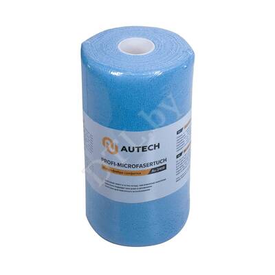 PROFI-MICROFASERTUCH Микрофибра салфетка 25*25 см, голубая, 200 гр/м2. Рулон 50 шт.