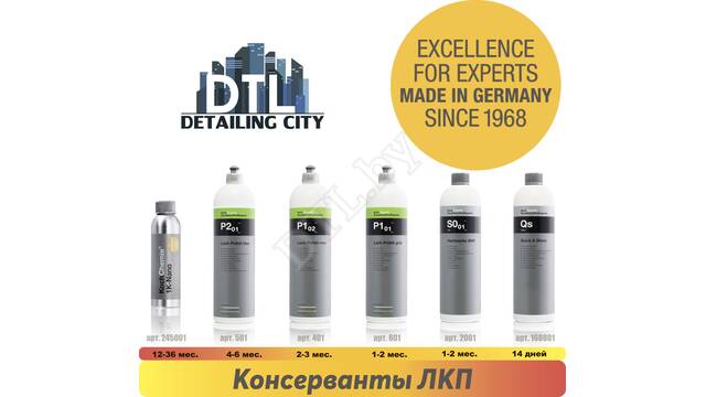 Консервация лака
