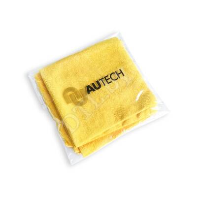 PROFI-MICROFASERTUCH Микрофибра салфетка 40*40 см, желтая, без оверлока, 280гр, уп-ка 2 шт.