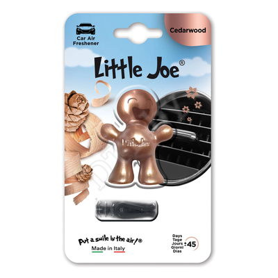 Little Joe Cedarwood (Кедровое дерево) - bronze Автомобильный освежитель воздуха