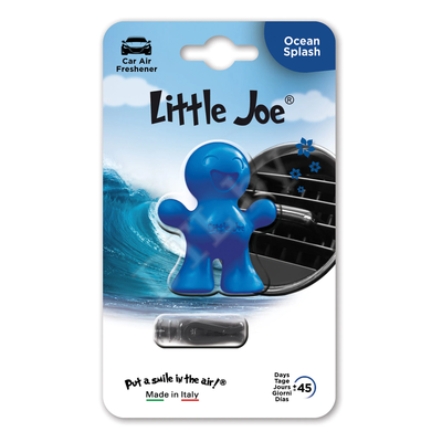 Little Joe Ocean Splash (Океанский бриз) - reflex blue Автомобильный освежитель воздуха